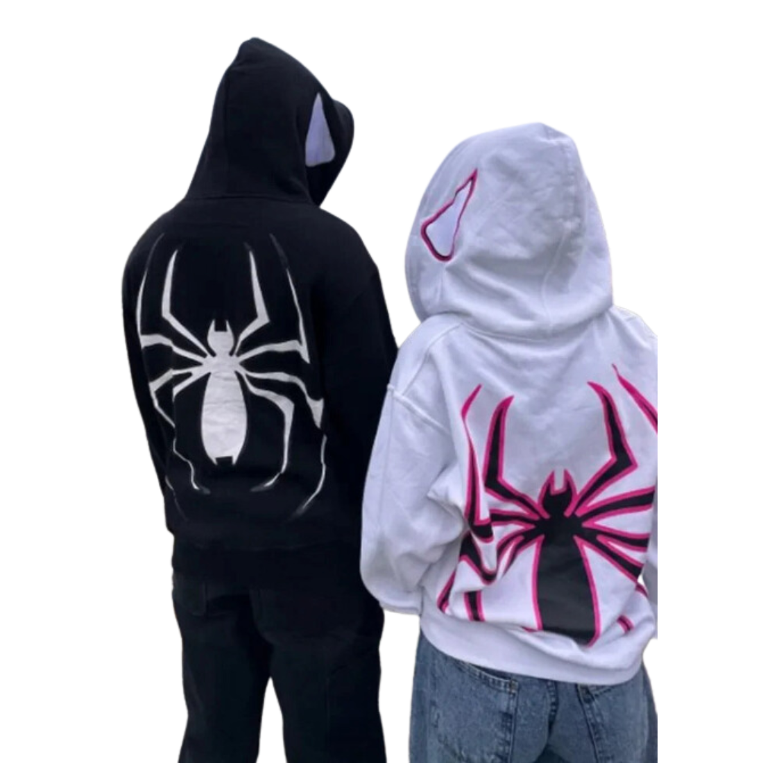 Spider Print Hoodie