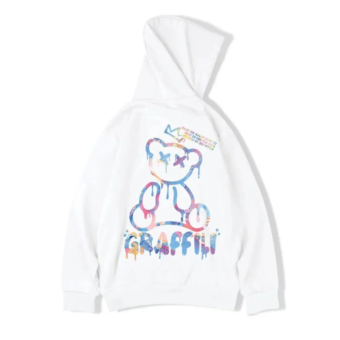 Graffiti Bear Fleece Hoodie