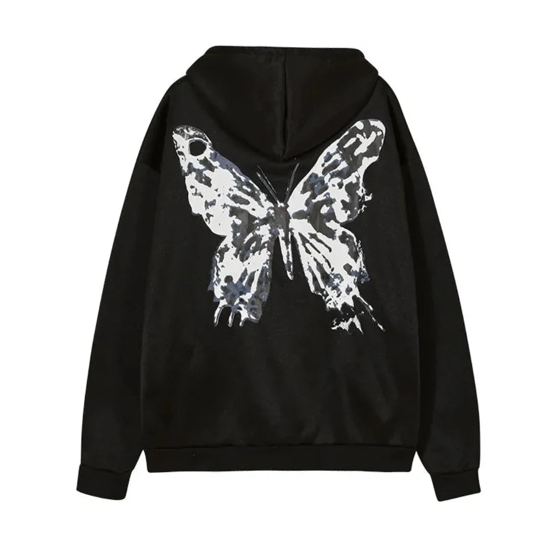 Y2K Butterfly Zip Up