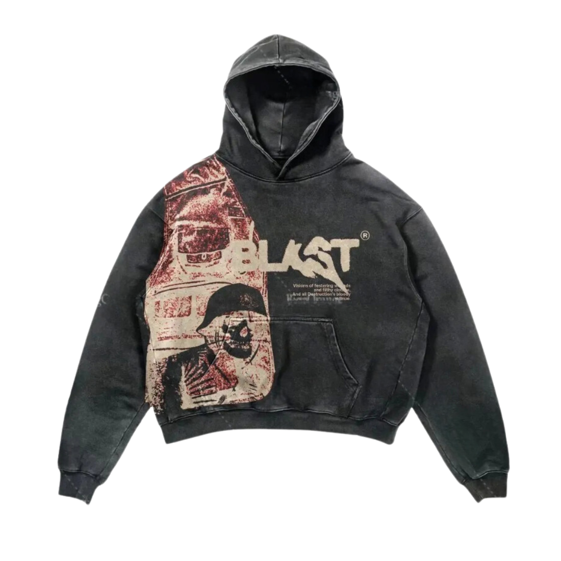 Blast Skull Hoodie