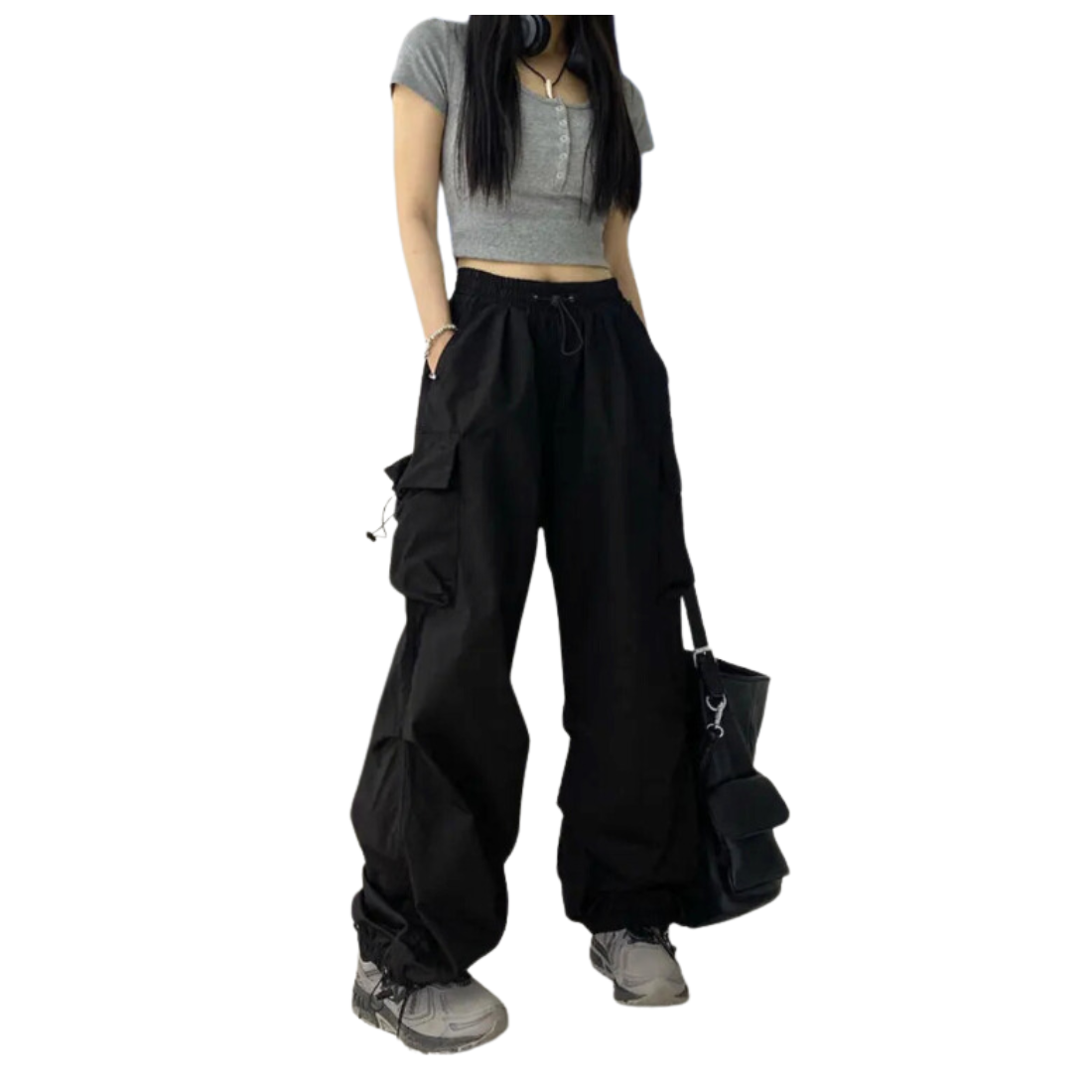 Multi-pockets Cargo Baggy Pants